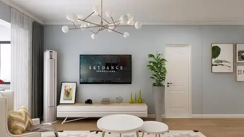 上海金磐花园80平方两室一厅现代简约房屋装修案例