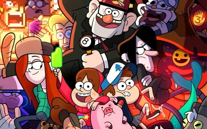 怪诞小镇 高能片段1