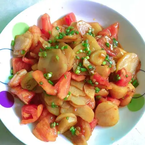 蚁19901224做的西红柿炒土豆