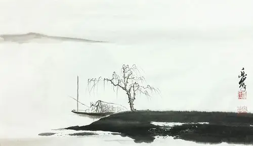 空纳万境——潘文良作品的留白艺术