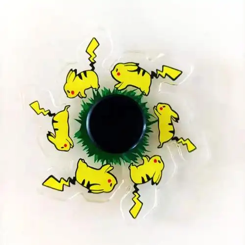 火影忍者指尖陀螺螺旋转会奔跑鸣人卡通动态动画陀螺