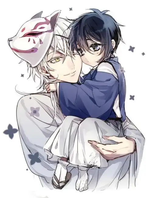 刀剑乱舞# 鹤丸国永三日月宗近