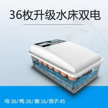 鹌鹑蛋鸽子孵化器小型孵小鸡的机器家用型迷你小精灵36枚升级水床双电