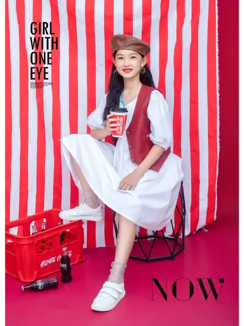 11岁儿童艺术照