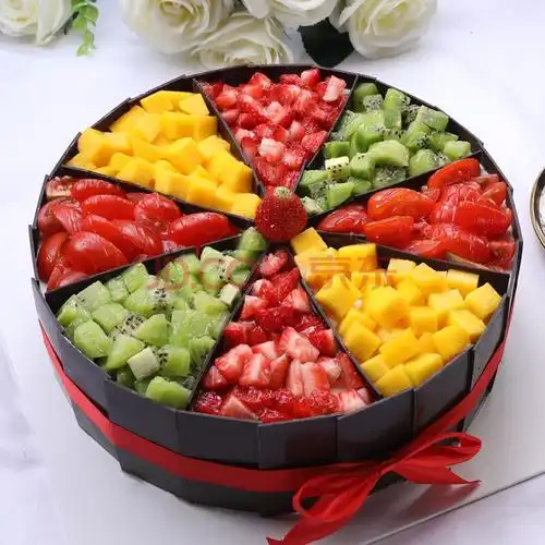 水果生日蛋糕12寸新鲜蛋糕全国同城配送巧克力奶油当日送达网红创意