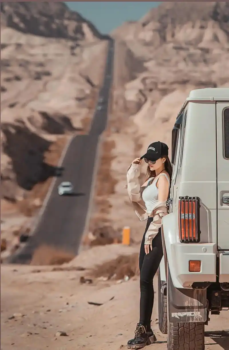 u型公路.很喜欢的一组公路照片,摄影师把我拍成了百毒不侵的样 - 抖音