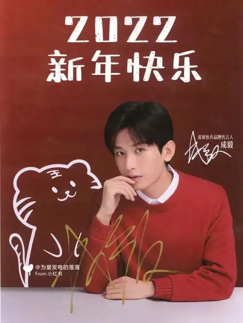 好羡慕别人又拿到成毅的签名了