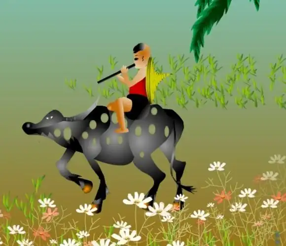 牛背上牧童的短笛,这时候也成天在嘹亮地响着.