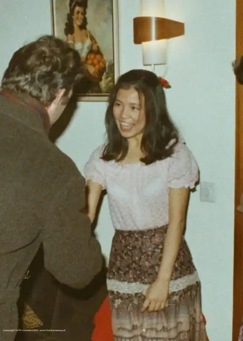 70年代翁美玲与荷兰男友莱得鲍私密照曝光,学生时代真清纯