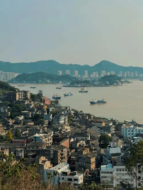 登高石浦渔港古城