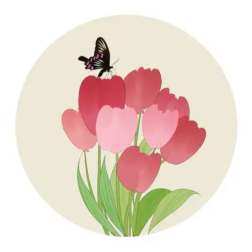 中国风花卉|插画|商业插画|极图 - 原创作品 - 站酷 (zcool)