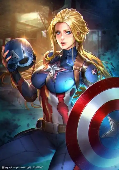 漫威动画之美国队长图片-图行天下图库