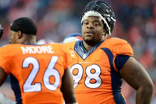 denver, co - december 07: terrance knighton (98) of the denve