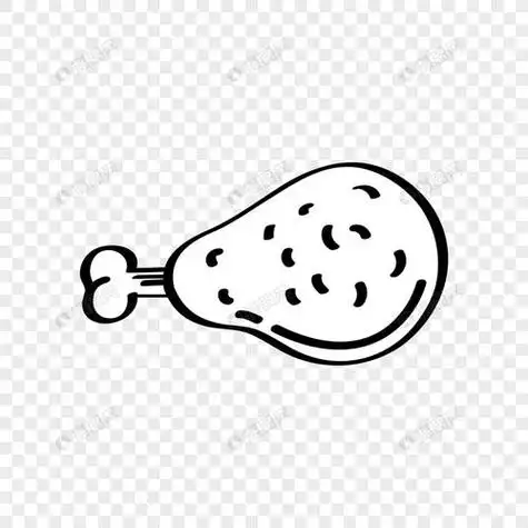 腿简笔画画鸡腿简笔画