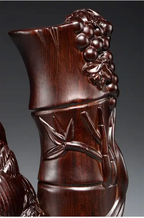 艺永轩木雕节节高升竹子