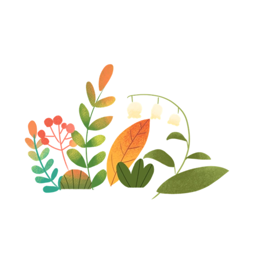 植物小草矢量图-卡通植物小草矢量图素材下载_懒人图库