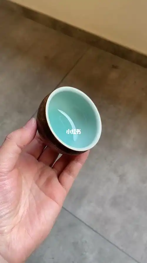 黄灿新品龙泉青瓷手工朴玉风水缸杯茶杯