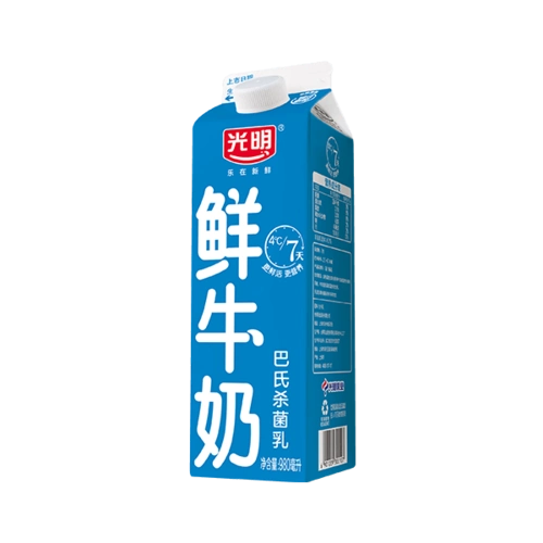新鲜屋纯鲜牛奶980ml