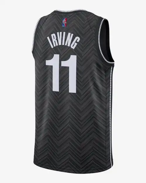 酷动正品nike耐克欧文球衣奖励限定nba篮网篮球服