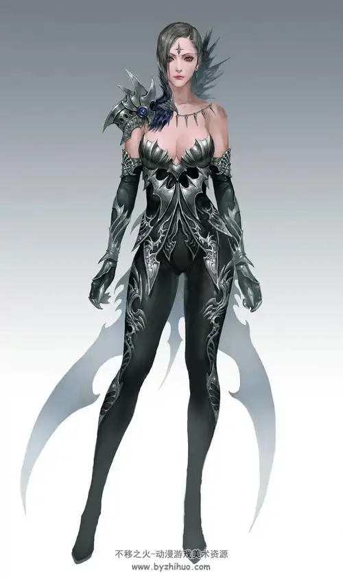 900张妩媚性感型女性角色原画插画合集