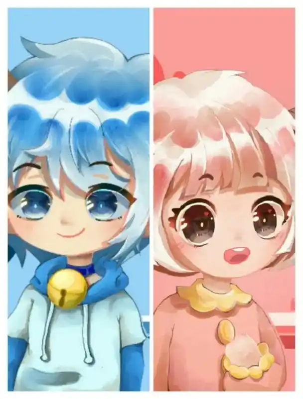 冰冰羊拟人化 - 抖音