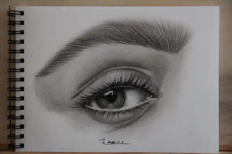 眉眼素描带步骤