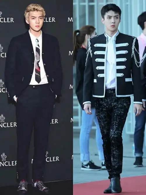 南韩爱豆礼服exo吴世勋