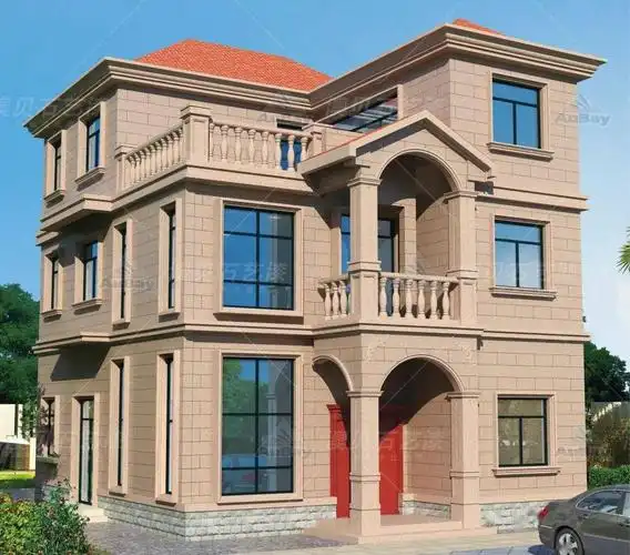 涂装课堂掌握这4个仿石漆颜色搭配原则轻松装修高颜值外墙