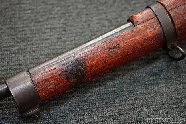晋造六五步枪现身日本古董店阎锡山太原兵工厂制造工艺相当粗糙