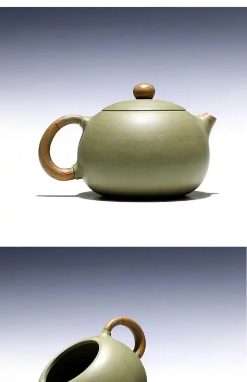 迅意宜兴紫砂壶纯手工吴荣华茶壶具套装豆青砂西施