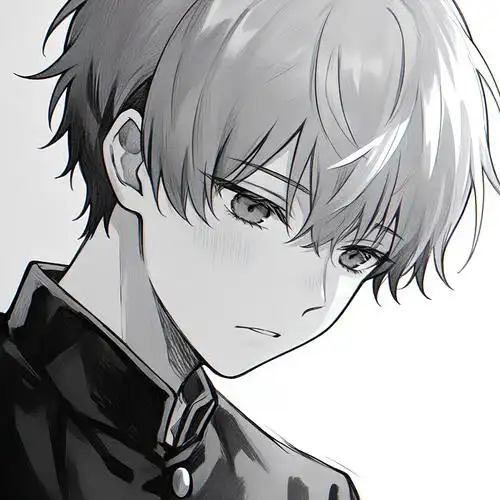 伤感头像动漫男头😢