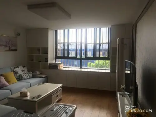 80现代复式装修效果图,商住两用房,上下层装修案例效果图-齐家装修网