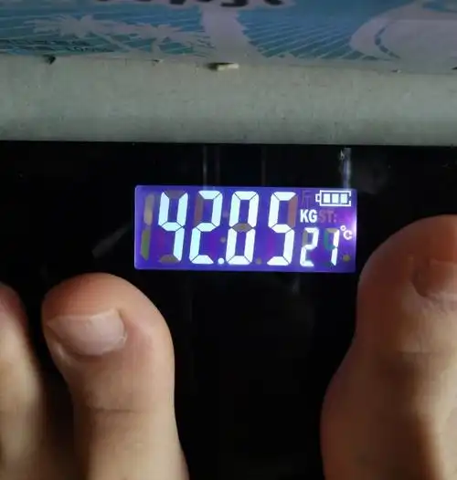 维持85斤的第一天