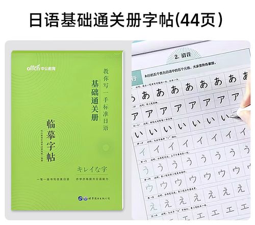 高中生生专用基础入门硬笔临摹练字本自学每日一练假名手写体描红考研