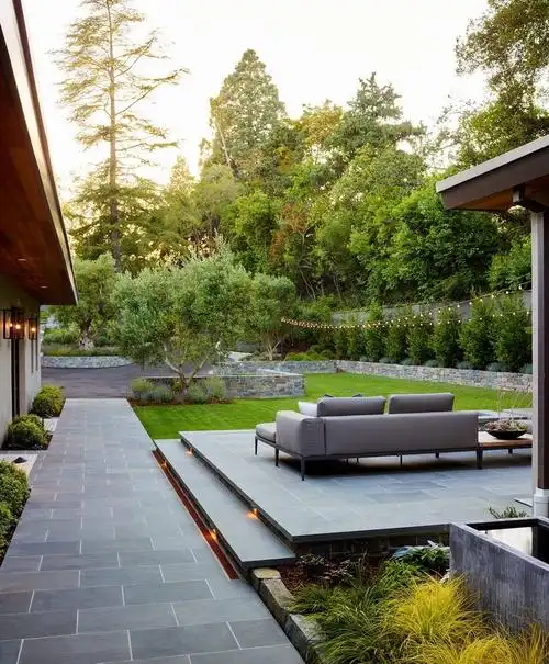 100平方左右的别墅庭院要如何进行绿化设计