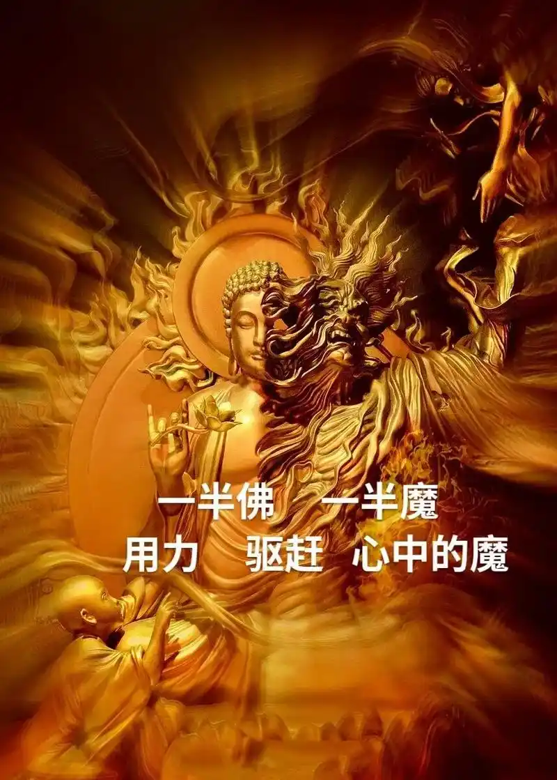一面成佛一面成魔 #我若成魔佛奈我何 #善恶一念之间 一面 - 抖音