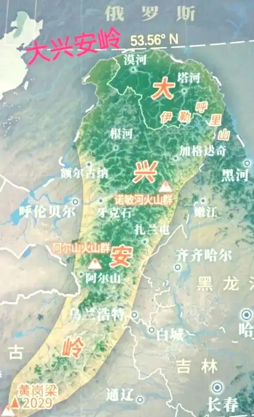 大兴安岭地区 999015 大兴安岭,这片位于黑龙江省西北部和