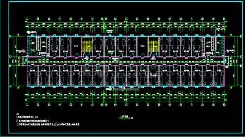八套多层职工宿舍全套建筑设计施工图