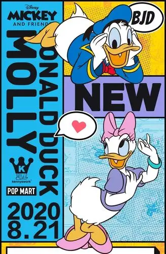 黛西唐老鸭手机背景壁纸