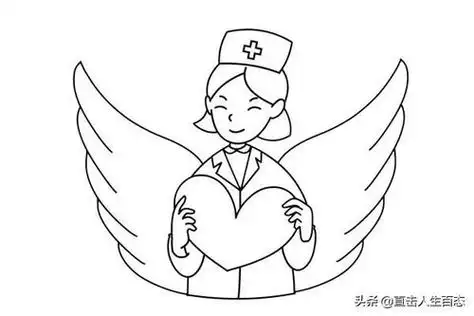 白衣天使简笔画 白衣天使简笔画怎么画