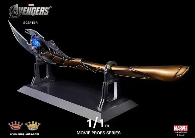 kingarts–11电影道具系列洛基邪神权杖chitauriscepter