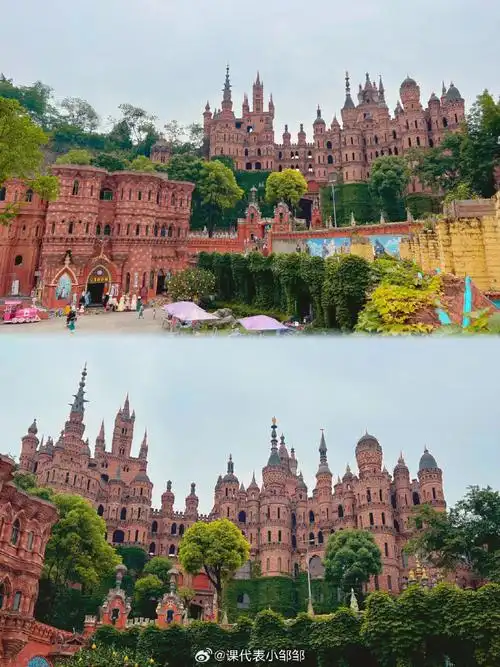 记录旅行#重庆·华生园梦幻城堡,这里的欧式建筑风格真是浓郁到不行
