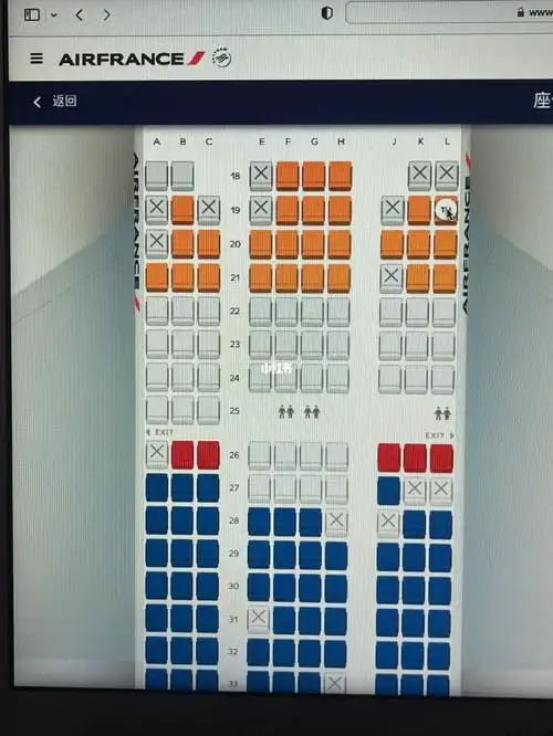 求法航波音777300er帮选座