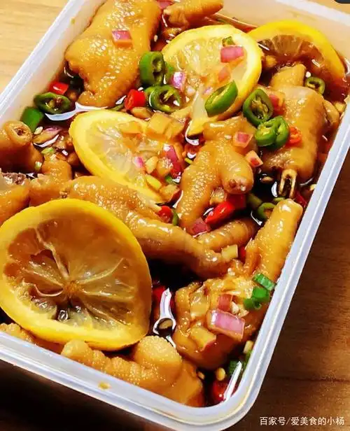 网红酸辣柠檬凤爪,追剧必备小吃,巨好吃哟!