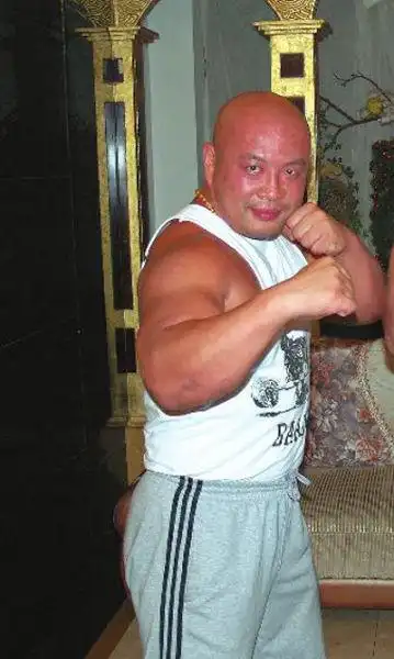 陕西大力士龙武上电视单挑太极宗师图