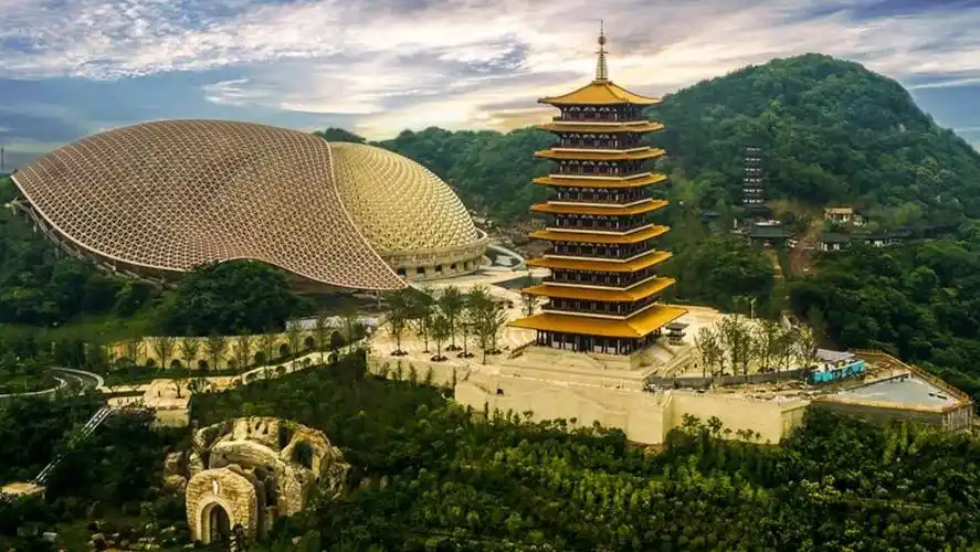 一座牛首山,半部金陵史,超40亿打造的绝美宫殿,有机会来南京 - 抖音