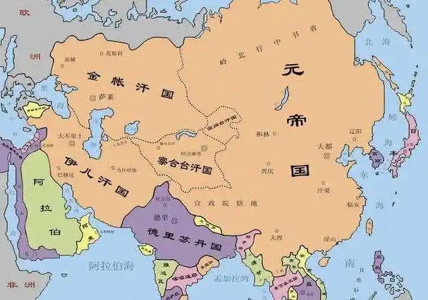 史无前例的庞大蒙古帝国