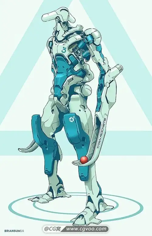 收集的的科幻机械机器人题材设计600p海量美术资源打包下载分享自cg窝