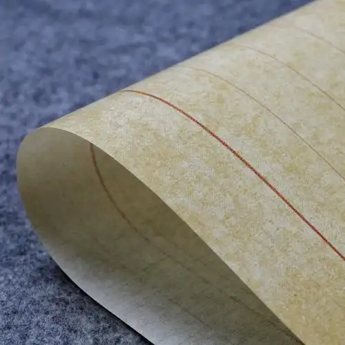 半熟八行信笺2cm格子古风做旧信笺手札纸毛笔字书法信纸仿古小楷宣纸