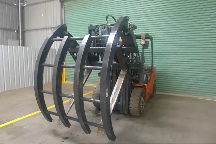 靖佳叉车专业叉车废料夹生产企业实力工厂自产自销